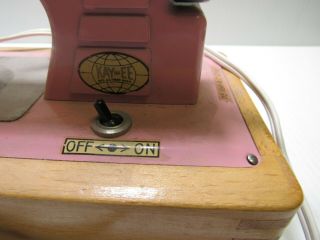 KAY•AN•EE Pink Sew Master Antique/Vintage Electric Toy Sewing Machine - 8