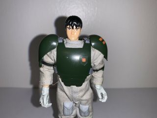 RARE VINTAGE BANDAI 1985 SPIRAL ZONE PROTECT SUIT BULL SOLID ACT 1: 1/12 FIGURE 6