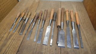 L4156 - Vintage & Antique Wood Chisels - Woodworking Tools