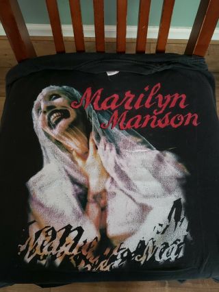 Vintage Marilyn Manson Sweet Dreams Official Shirt Winterland Productions Xl