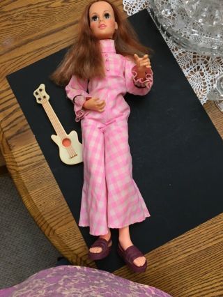VINTAGE IDEAL 1972 HARMONY 21” DOLL ALL OUTFIT,  IN 7