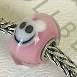 Trollbeads Pink Manga Bead Extremely Rare