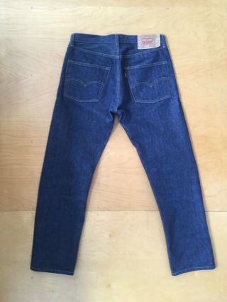 Levi ' s Vintage Clothing (1976) 501 Jeans 34 X 34 (shrunk to 34x32) SHRINK TO FIT 3