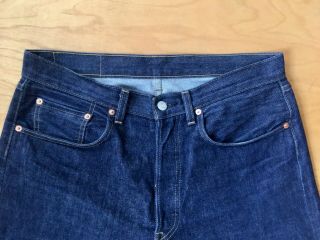Levi ' s Vintage Clothing (1976) 501 Jeans 34 X 34 (shrunk to 34x32) SHRINK TO FIT 6