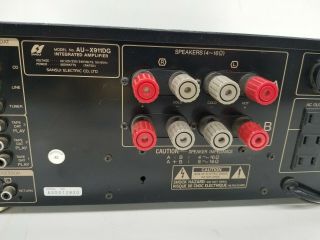 Vintage Sansui AU - X911DG Stereo Audio Integrated Amplifier Amp Audiophile 7
