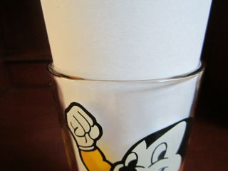 Vintage 1977 Pepsi Collector Series Glass MIGHTY MOUSE Terry Toons Rare 8