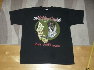 Motley Crue Shirt From 1990 Guns N Roses Skid Row Metallica Motorhead