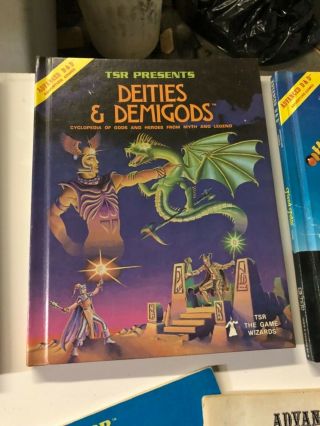TSR D&D Dungeons & Dragons Set.  15 piece very rare 1st editions 4