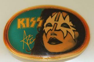 Pacifica Vintage Rare 1977 Ace Frehley Kiss Band Belt Buckle 3 1/2 " (1867)