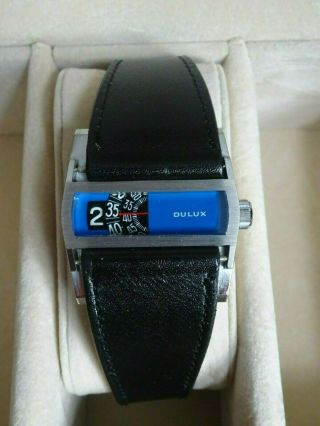 Dulux Vintage Swiss Jump Hour Digital Automatic Watch