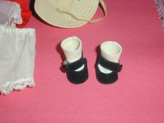 Vintage Madame Alexander kins Doll Dress,  Shoes/Socks,  Slip/Hat,  Complete Outfit 6