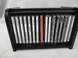 Beatles Parlophone Wood Roll Top Box 16 CD Rare Collector Set CD ' s 3