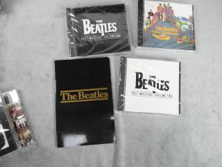 Beatles Parlophone Wood Roll Top Box 16 CD Rare Collector Set CD ' s 6