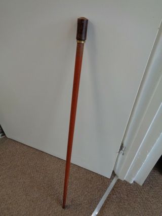 Antique/Vintage Gadget Walking Stick w/ Concealed Smoking Pipe in Knopp 2