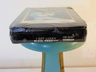 Vtg Elvis Presley 8 Track Tape I Got Lucky Camben CBS - 7014 Pickwick NOS 5