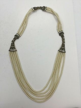 Heidi Daus " Age Of Elegance " Multi - Clasp Necklace And Bracelet Set