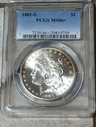 1881 S Morgan Silver Dollar Ms - 66,  I2,  R6 Wow Rare Vam - 1b