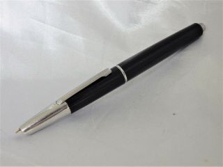 1964s Capless 14kt Fine Pilot Black Fountain Pen Japan Vintage