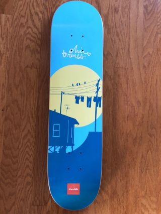 Chocolate Chico Brenes Sun Sunset Series Rare Skateboard Deck Evan Hecox