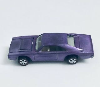 Vintage Hot Wheels Redline 1969 Custom Dodge Charger Purple (Restored Color) 4