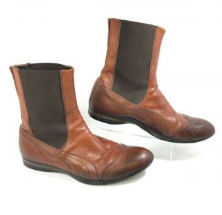 Puma 96 Hours Premium Leather Italy Made Shoes Boots Eu 44 Vintage Rare