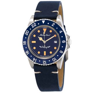 Mathey - Tissot Rolly Vintage Blue Dial Men 