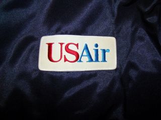 VTG 60s USAir US AIR American Airlines Runway Jacket Coat GOLDEN FLEECE USA M 2