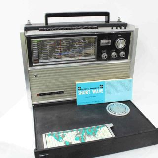 Vintage 1968 National Panasonic Rf - 5000 11 Band Am,  Fm Receiver 452