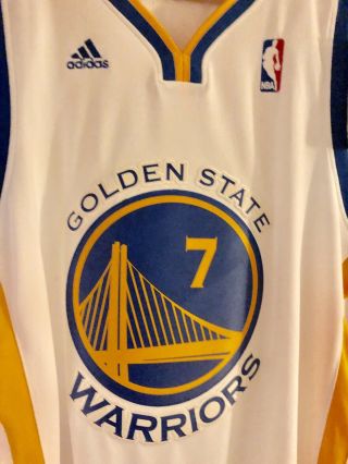 NWT Adidas Golden State Warriors Jeremy Lin Swingman Adult M Rookie Jersey RARE 3