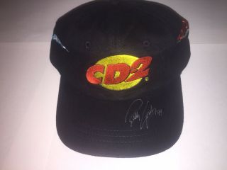 Robby Gordon Indycar Vintage Cd - 2 Racing Autographed Hat Psa/dna Certificate