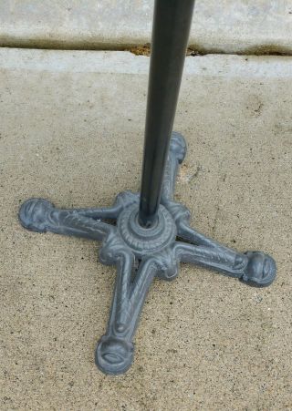 Vintage Style Spinning Coat/Clothes Rack Great Shape Cast Iron 2