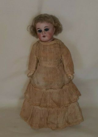 Antique Bisque Head Composition Body Doll Germany All Orig.  11 " $44.  44