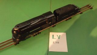 Lionel Postwar 238e 2 - 4 - 2 Penn Torpedo Penn R/r Vintage Steam Engine Lv 238