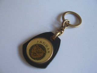 Rare Vintage Jaguar Keychain Keyring Key Fob Growler