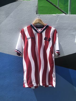 Vintage 1994 Usa Adidas Soccer Jersey Size L