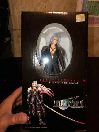 New/rare 1997 Final Fantasy 7 Sephiroth Kotobukiya Cold Cast Model Statue