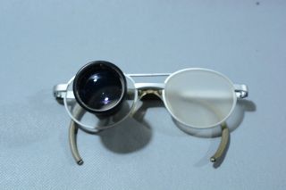 Vintage Schweizer 2.  5x Loupe Magnifying Glasses Jewelers Watchmaker Dentist Optk 2
