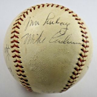 Carl Yastrzemski Signed Vintage Official 1960 ' s A.  L.  Joe Cronin Baseball JSA/PSA 2