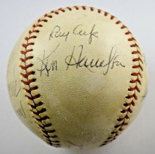 Carl Yastrzemski Signed Vintage Official 1960 ' s A.  L.  Joe Cronin Baseball JSA/PSA 4