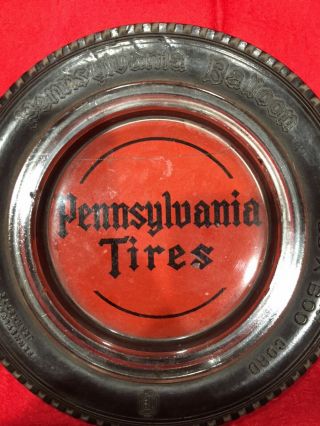 Vintage Pennsylvania Tires Ashtray 2