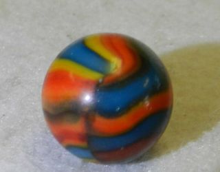 9756m Vintage Peltier Nlr Superman Marble.  60 Inches Near