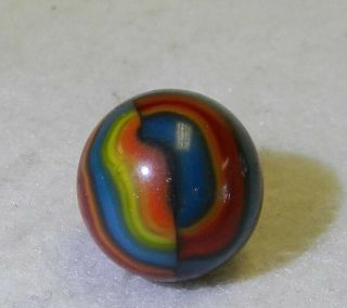 9756m Vintage Peltier NLR Superman Marble.  60 Inches Near 5
