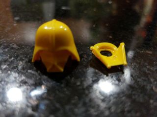 Authentic Lego Prototype Darth Vader Yellow Helmet Rare