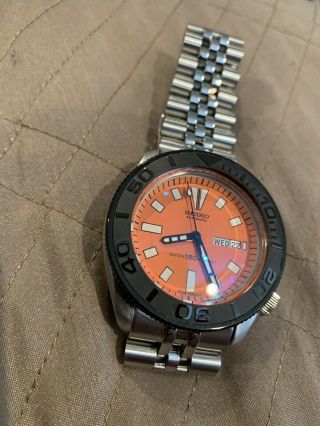 Seiko Vintage Diver 6309 - 729a With Replaced Bezel,  Pre - Owned/used