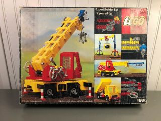 Vintage 1978 Lego Expert Builder Set 955 Crane Complete W/ Box