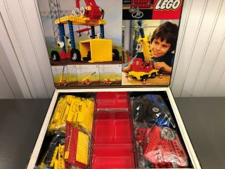 Vintage 1978 Lego Expert Builder Set 955 Crane Complete w/ Box 2