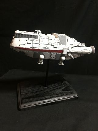 Battlestar Galactica Colonial Shuttle Resin Model Rare - Fully Built & Painted