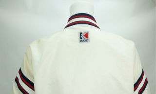 Vintage KARL KANI Satin Jacket Rap Hip Hop Streetwear Spell Out Mens XL 5