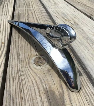 Vintage 1949 1950 Dodge Car Hood Ornament Ram Oem Mopar 1298935 Dg Coronet Auto