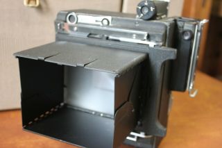 Vintage Graflex Crown “45” Graphic Camera W/ Case,  Accessories